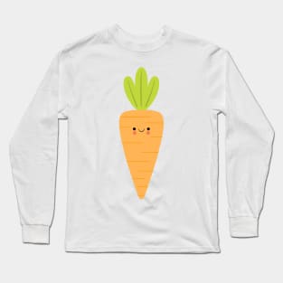 Cute Carrot Long Sleeve T-Shirt